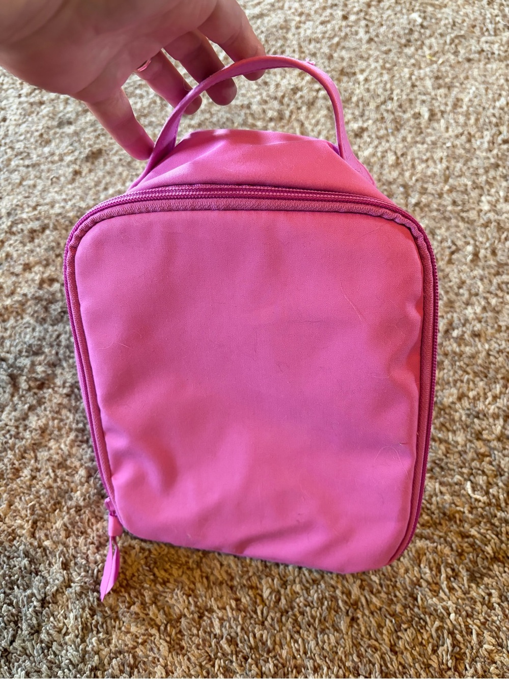 Vera Bradley Bright Pink Top-Handle Lunch Bag. Brand new.